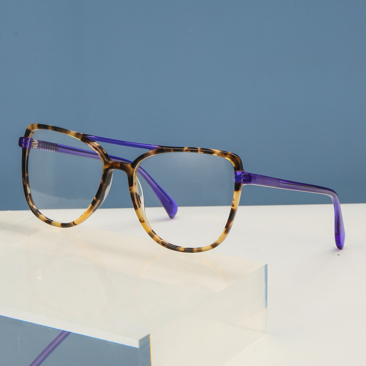 Lady handmade acetate fashion optical frame chunky high quality PF-A0103