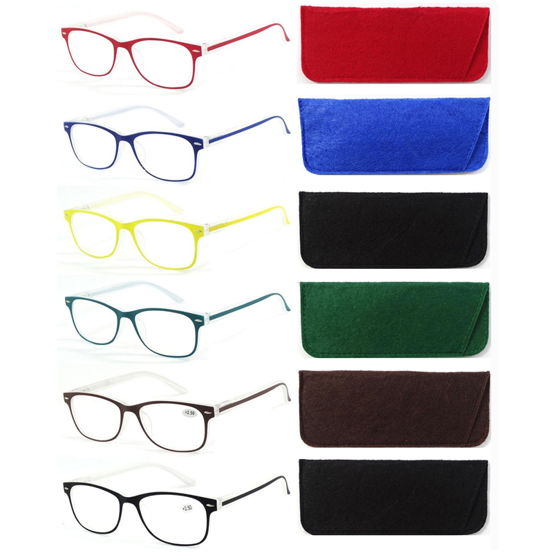 Unisex Plastic Fashion Reading Glasses B1381