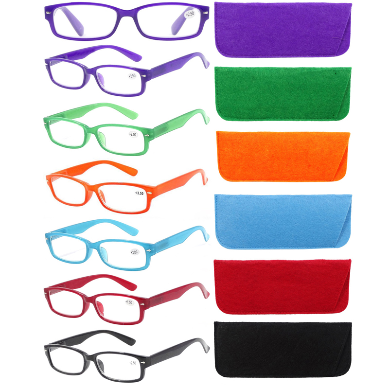 Unisex Plastic Fashion Reading Glasses B1596