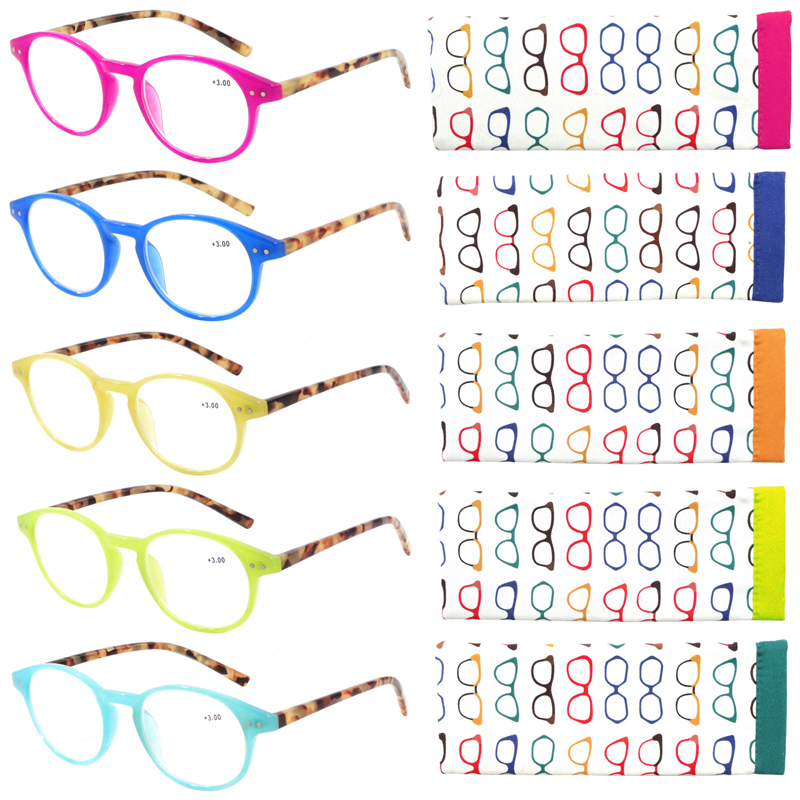 Unisex Plastic Fashion Reading Glasses B1769