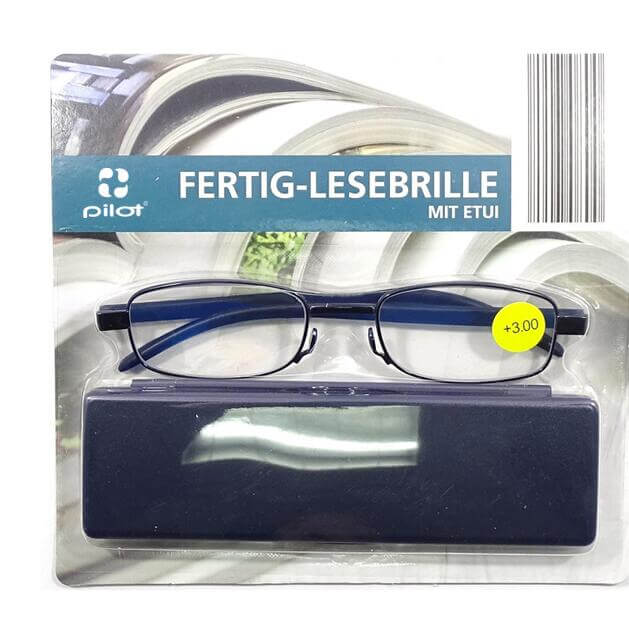 Compact Readers with hard case and blister package