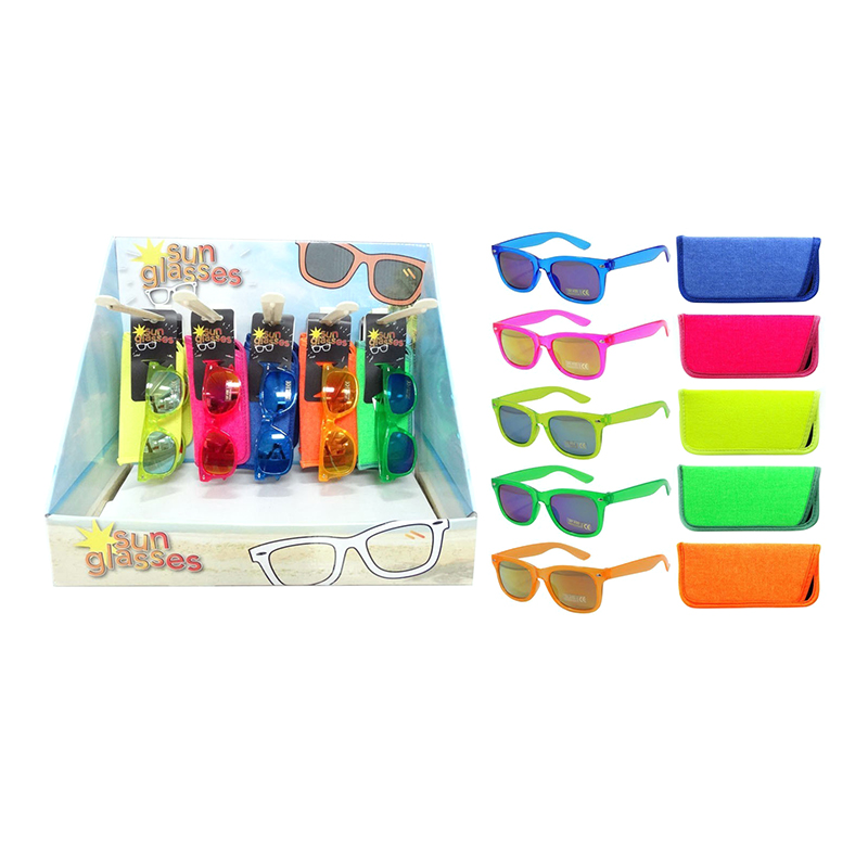 Kids Plastic Fashion Sunglasses PDQ Pack KD929-5