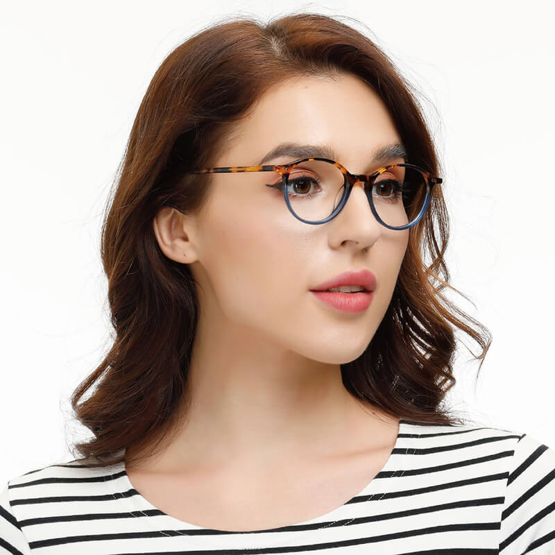 Lady handmade acetate fashion optical frame chunky high quality  PF-A0099