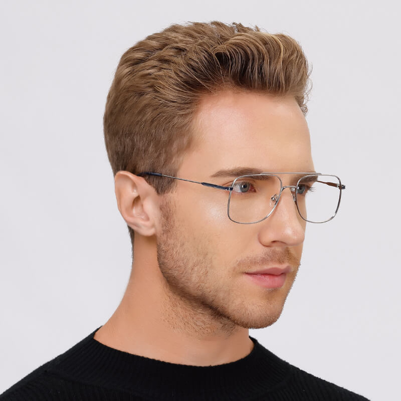 Man metal fashion optical frame PF-M0278