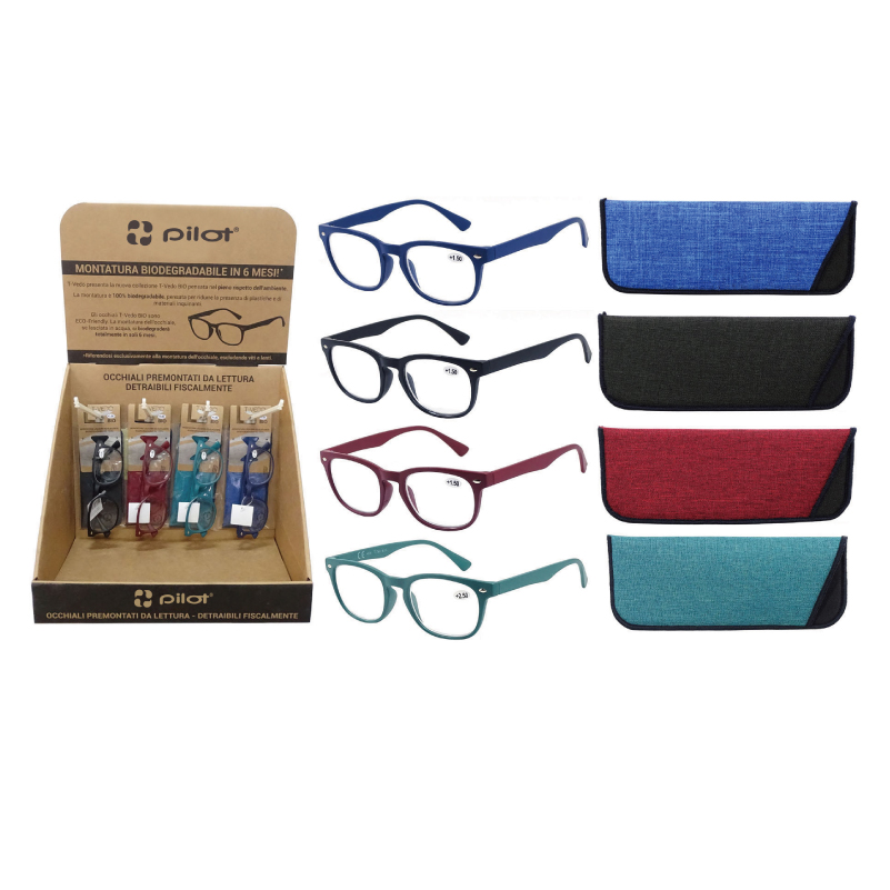 Reading Glasses Counter Display 24 Pcs Package D1768
