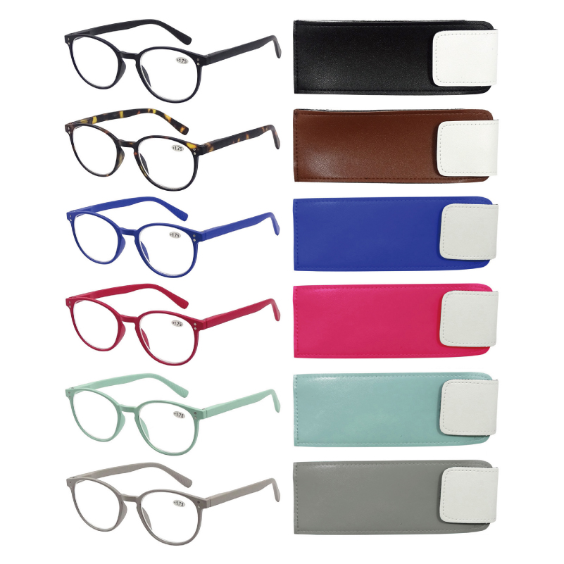 Unisex Plastic Fashion Reading Glasses B1959